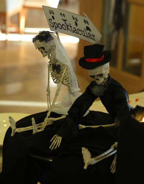 istock halloween, decoration and scary concept 1067584382