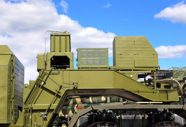 istock Technical accessories of the mobile heavy wheel platform 1067600828