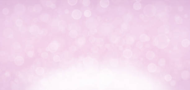 istock Bokeh on pink background.  Valentines day and love concept 1067611932