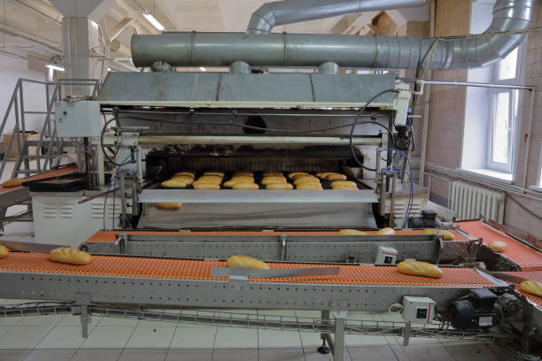 istock Equipment at the bakery plant 1067628206