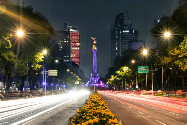 istock Matching Day and Night Mexico City Skyline 1067637218