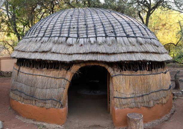 istock Zulu hut, Africa 1067638986