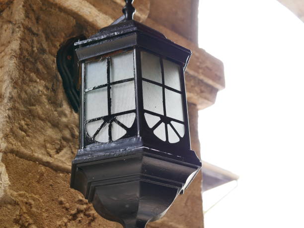 istock Street LED lamp at night 1067648994