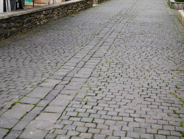 istock The walkway is made of brick 1067650038