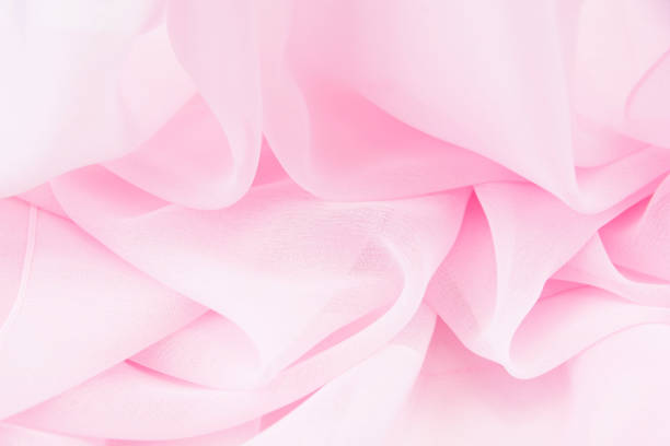 istock Texture chiffon fabric pink color for backgrounds 1067651276