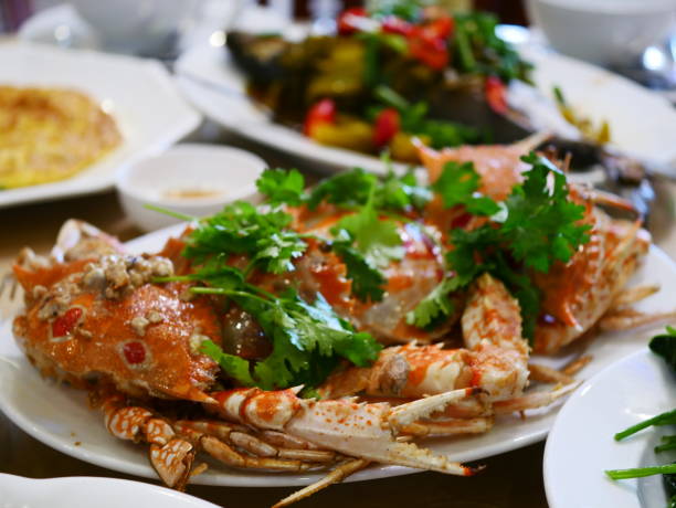 istock Sweet and sour chili crab 1067652430