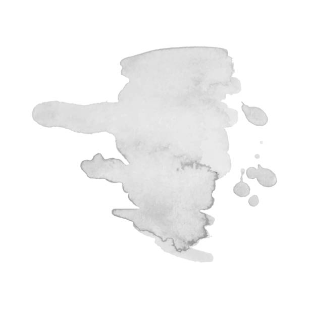 istock Abstract watercolor grayscale background. Vector illustration. Grunge texture for cards and flyers design. A model for the creation of digital brushes 1067657098