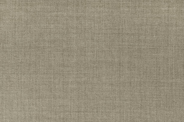 Grey Taupe Beige Suit Coat Cotton Natural Viscose Melange Blend Fabric Background Texture Pattern, Large Detailed Gray Horizontal Textured Blended Textile Swatch Macro Closeup, Mixture Detail, Smart Casual Style stock photo