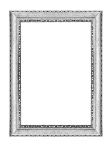istock The antique frame on the white background 1067663398