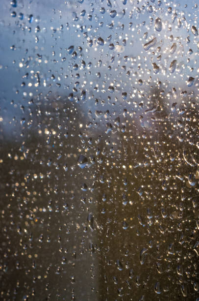 istock background of raindrops on window glass, close up 1067664350