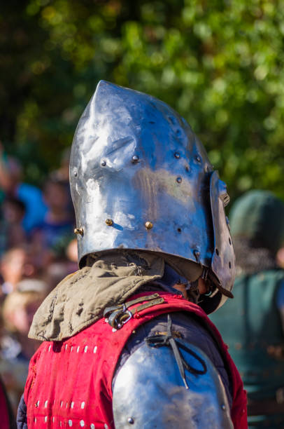 istock Knight's armor for historical reconstructions, close up 1067670712