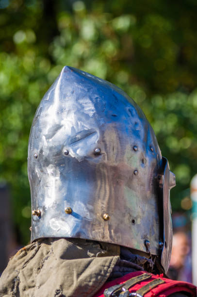 istock Knight's armor for historical reconstructions, close up 1067672614
