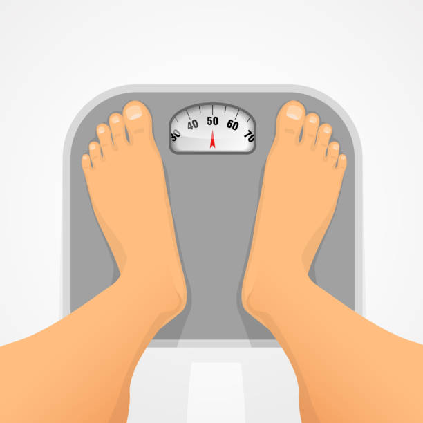Person Standing On The Scales Stock Illustration - Download Image Now - Weight Scale, Foot, Men - iStock Person Standing On The Scales Stock Illustration - Download Image Now - Weight Scale, Foot, Men - iStock