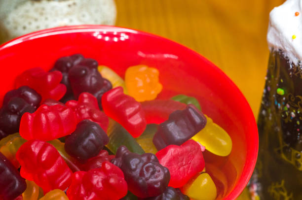 istock translucent multi-colored jelly sweeties in red bowl 1067678058