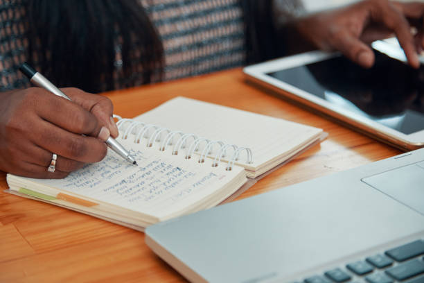 istock Businesswoman planning work 1067690364