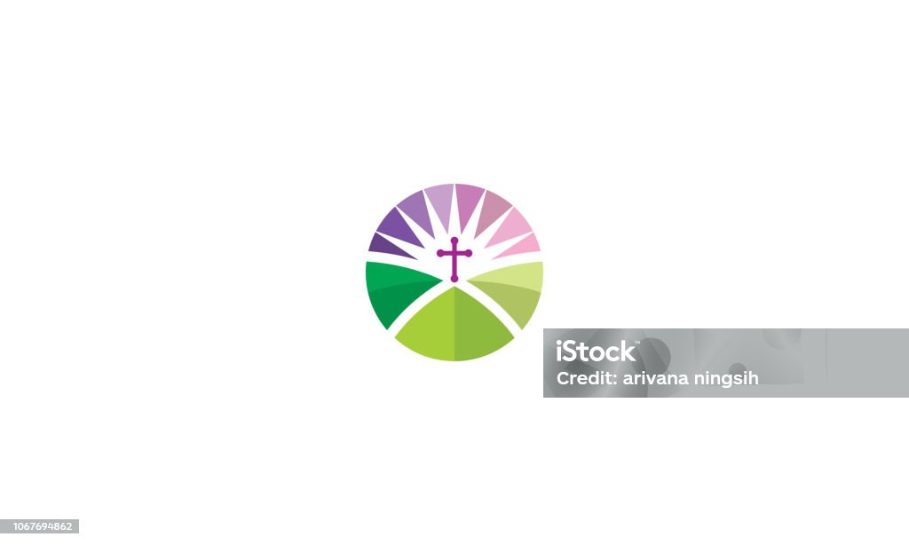 hill cross religious vector icon For your stock vector needs. My vector is very neat and easy to edit. to edit you can download .eps. Icon Symbol stock vector
