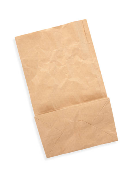 istock Brown Paper Bag  Isolated on a White Background 1067705464