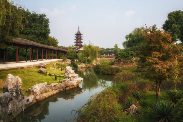 istock Ancient town Suzhou, Shanghai, China 1067707794