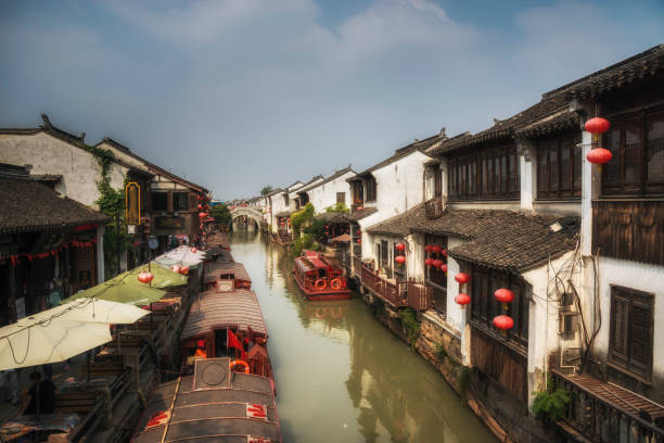istock Ancient town Suzhou, Shanghai, China 1067707822