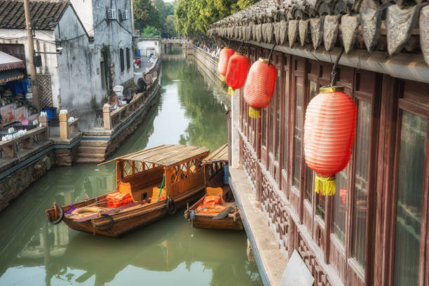 istock Ancient town Suzhou, Shanghai, China 1067707836