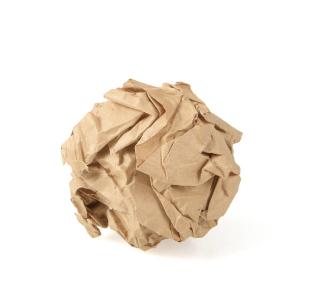 istock waste brown paper on white background 1067707916