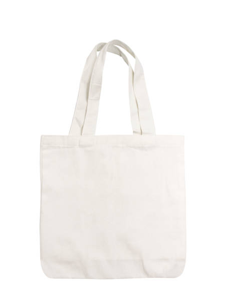 istock White cotton bag on white isolated background 1067711482