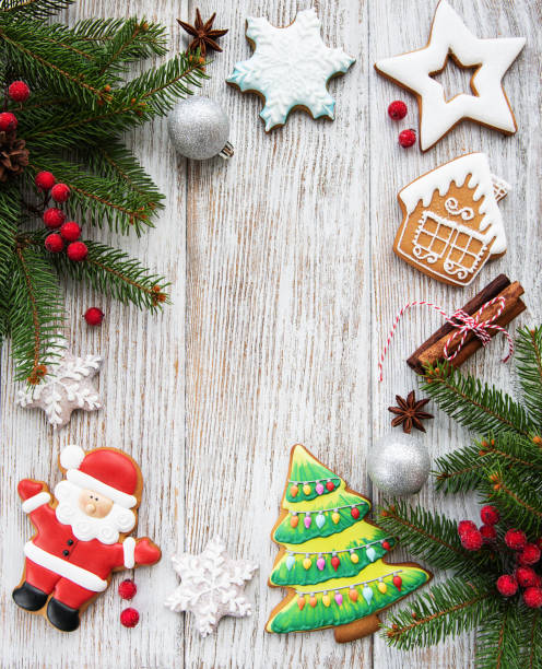 istock Chrisas decoration with cookies 1067717570