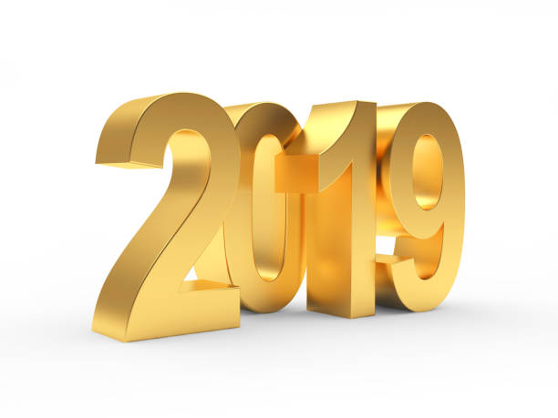 istock Golden numbers 2019 New Year 1067723430