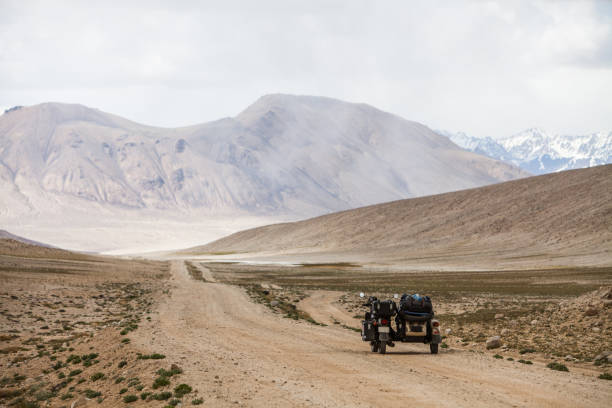 istock Sidecar motorcycle in the mountains 1067729658