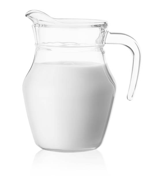 istock Milk in glass jug 1067734388