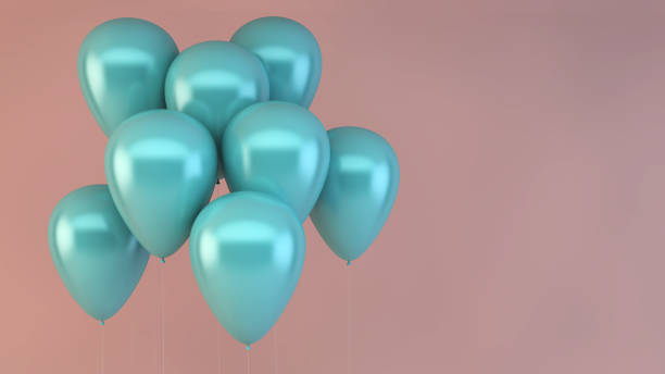 istock blue balloons collection on pink background 1067741890