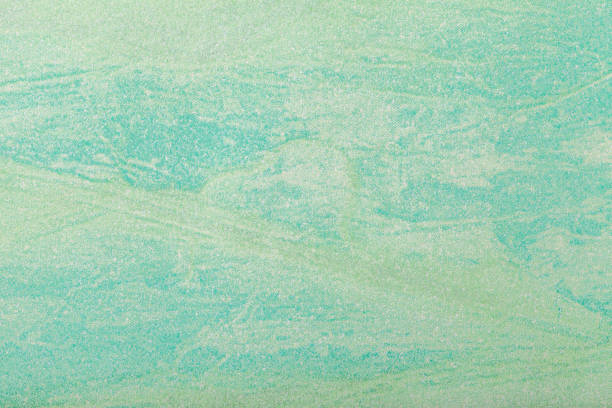istock Abstract art background light green color. Multicolor painting on canvas. 1067743882