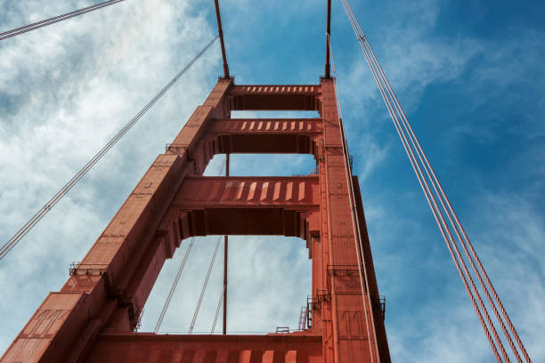 istock Golden Gate Bridge closeup, San Francisco, California 1067744110