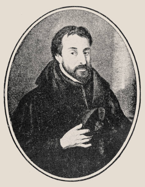 ilustraciones, imágenes clip art, dibujos animados e iconos de stock de friedrich spee (también friedrich spee von langenfeld; 25 de febrero de 1591 – 07 de agosto de 1635) fue un sacerdote jesuita alemán, profesor y poeta, más conocido como un oponente de los juicios por brujería - von