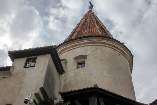 A medieval town on a sunny day