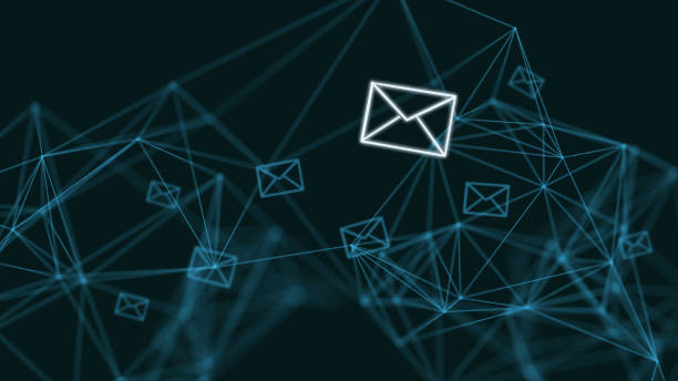 メール マーケティングのオンライン メッセージ ネットワーク通信インターネット - mail envelope communication global communications ストックフォトと画像