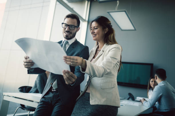 istock Business people day at modern business office 1067765932