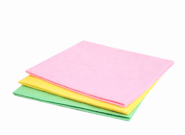 istock Household  stack of clothes isolated. 1067768696