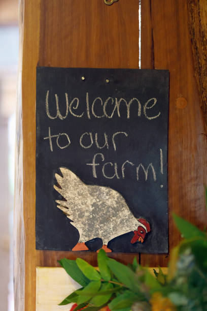istock Welcome To Our Farm Sign - Home Decor 1067772800