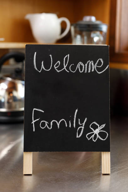 istock Welcome Family Sign - Home Decor 1067772818