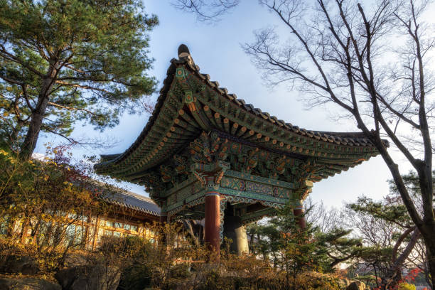 istock Gilsangsa temple bell pavilion 1067787922