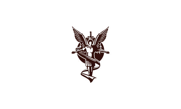 ancient greek god icon vector For your stock vector needs. My vector is very neat and easy to edit. to edit you can download .eps. greek god poseidon backgrounds stock illustrations