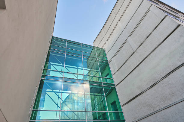 istock Steel and glass office building 1067799750