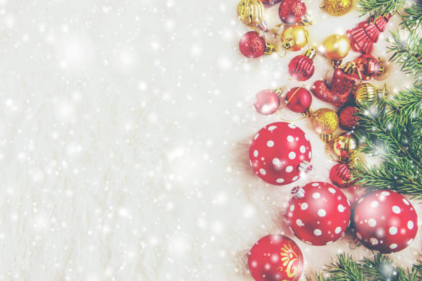 istock Christmas background. happy New Year. Selective focus 1067809912