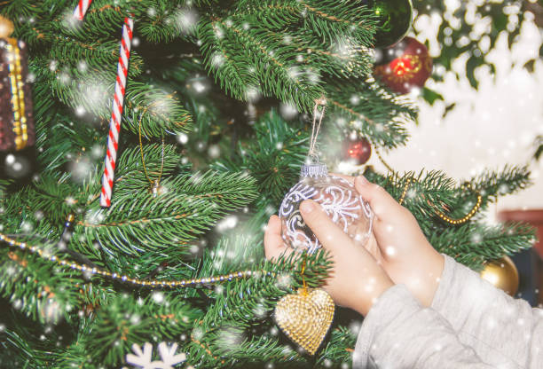 istock Christmas background. happy New Year. Selective focus 1067810286