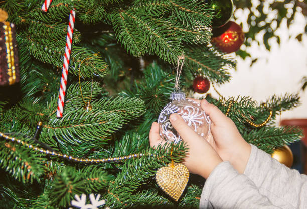 istock Christmas background. happy New Year. Selective focus 1067810312