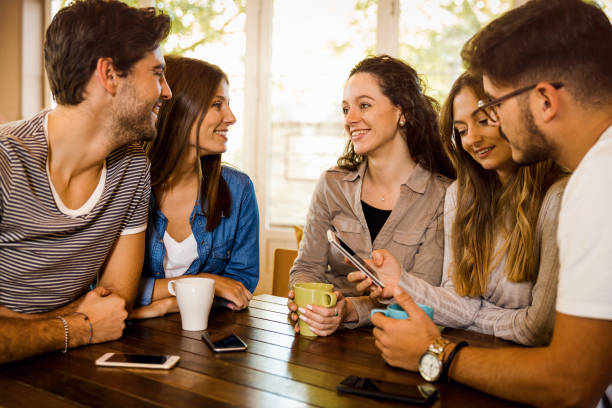 istock Friends at the cafe 1067812800