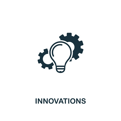 Innovations icon. Premium style design from startup collection. UX and UI. Pixel perfect innovations icon for web design, apps, software, printing usage.