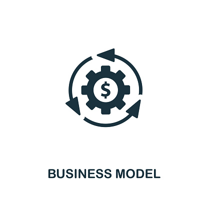 Business Model icon. Premium style design from startup collection. UX and UI. Pixel perfect business model icon for web design, apps, software, printing usage.