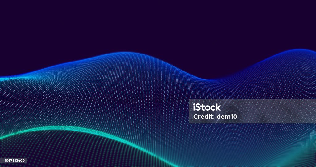 Abstract wave pattern Backgrounds Abstract Backgrounds Stock Photo